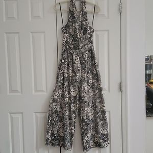 Anthropologie Halter Jumpsuit